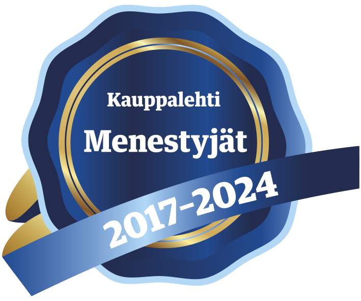 Kauppalehti Menestyjät Tietopalvelu Finland Oy 2017-2024